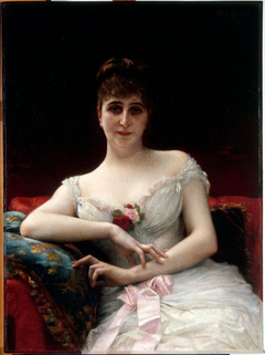 Portrait de Madame Edouard Hervé by Alexandre Cabanel