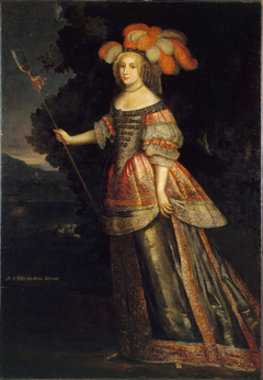 Portrait de Madeleine Fare Le Tellier, duchesse d'Aumont (1646-1668) by Anonymous