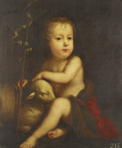 Portrait of a Child as John the Baptist by British School