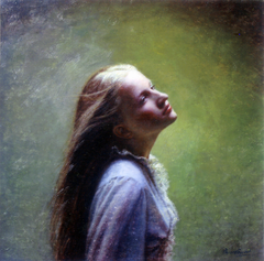 "Portrait of a girl" by Οδυσσέας Οικονόμου