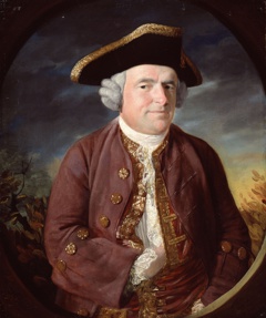 Portrait of a Man in a Tricorn Hat by John Peter Russell
