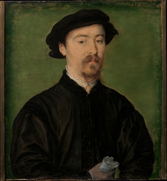 Portrait of a Man with Gloves by Corneille de Lyon