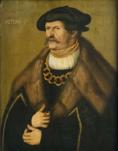 Portrait of a Nobleman (Possibly a Member of the Solms Family) by Hans Döring