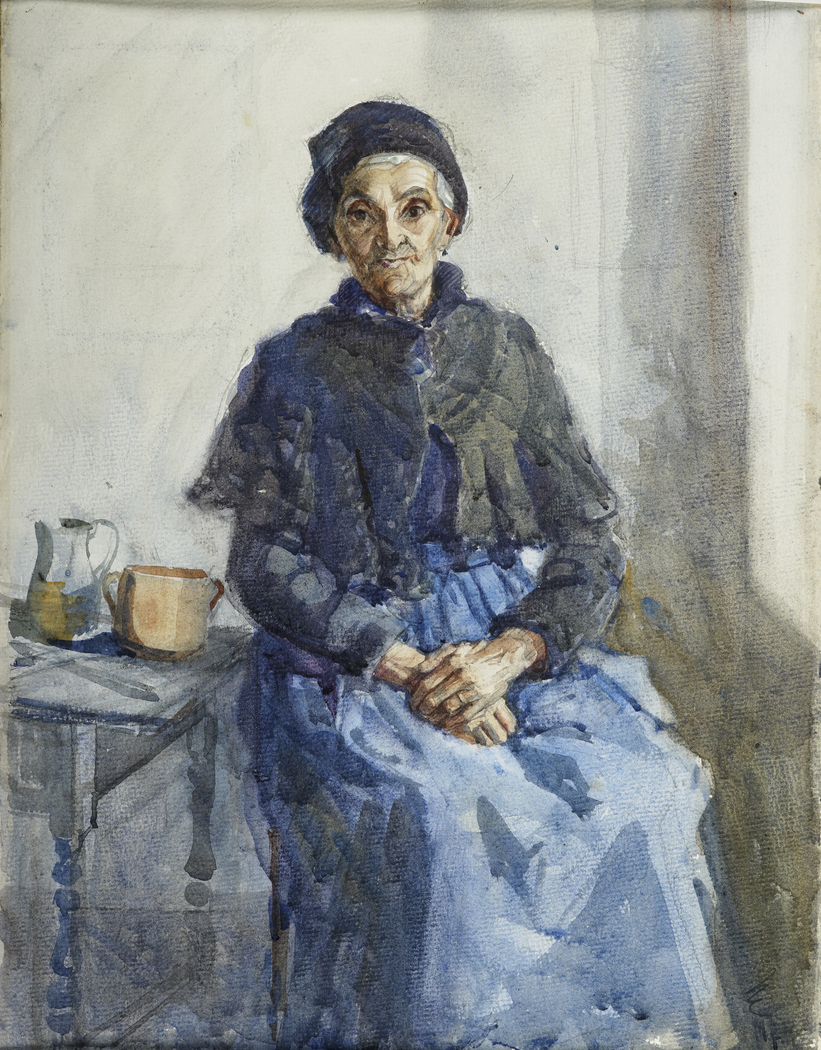 Portrait of a peasant woman