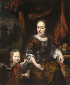 Portrait of a Woman and a Child by Nicolaes Maes