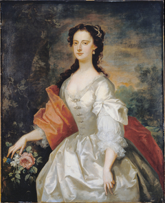 Portrait of a Woman in White by John Vanderbank