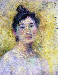 Portrait of a Woman by Paul Gauguin