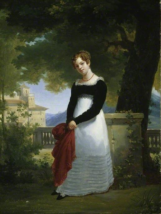 Portrait of Adélaïde-Sophie Cléret, Mme Tiolier c. 1817