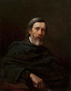 Portrait of Aleksander Stankiewicz, painter by Stanisław Jakub Rostworowski