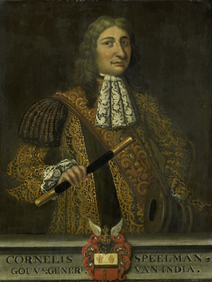 Portrait of Cornelis Speelman (1628-84), Gouverneur-generaal (1681-84) by Martin Palin