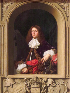 Portrait of Count Ulrik Frederik Gyldenløve by Frans van Mieris the Elder
