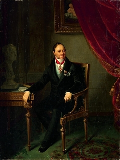 Portrait of D.P.Tatischev