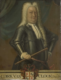Portrait of Dirk van Cloon, Governor-General of the Dutch East Indies by Unknown Artist