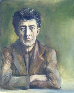 Portrait of Giacometti by Miriam Beerman