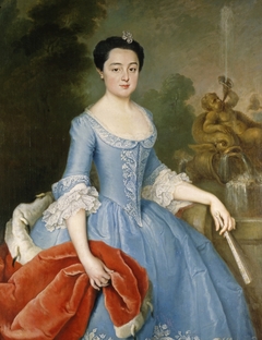 Portrait of Henriette Amalie of Anhalt-Dessau by Joachim Martin Falbe
