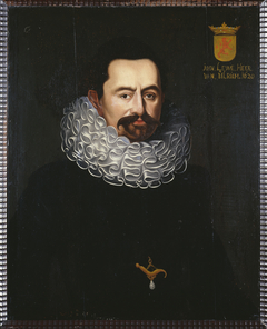 Portrait of Johan Lewe thoe Peyze (1560-1615) by onbekend