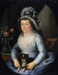 Portrait of Johanna Aleida van Doorninck (1746 -1802) by anonymous painter