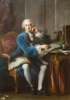 Portrait of Joseph-François-Xavier de Seytres, marquis de Caumont by Jean Valade