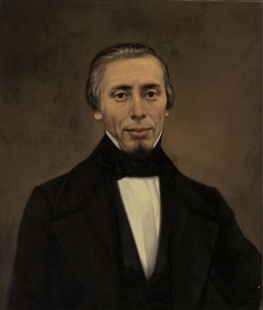 Portrait of Mr. P.A. Sander by Jacob Spoel