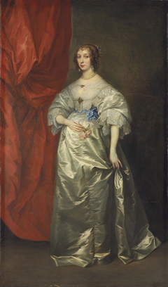 Portrait of Mrs. Oliver St. John, later Lady Poulett by Anthony van Dyck