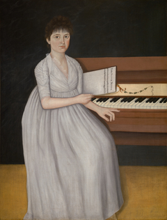 Portrait of Sarah Prince (also known as Silver Moon or Girl at the Pianoforte)