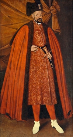 Portrait of Stephen Bathory (detail).