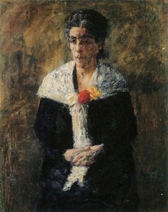 Portrait of the Artist's Mother by James Ensor