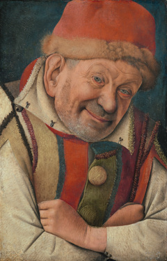 Portrait of the court jester Gonella by Circle of Jean Fouquet