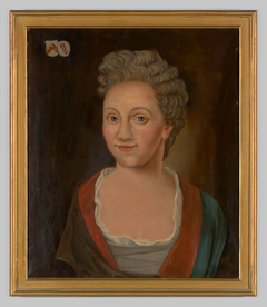 Portrait of Zwana Hack (1666-1756) by Anoniem