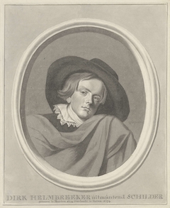 Portret van Dirk (Theodoor) Helmbreker by Unknown Artist