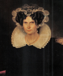 Portret van Frederica Louisa Wilhelmina van Pruisen (1774-1862). Echtgenote van koning Willem I by Jan Baptist van der Hulst