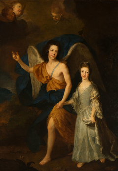 Prince James Francis Edward Stuart with his sister, Princess Louisa Maria Theresa