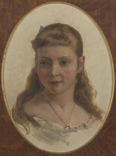 Princess Alix of Hesse, later Alexandra Feodorovna, Tsarina of Russia (1872-1918), when a child by Sydney Prior Hall