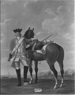 Private, 2nd Queen's Dragoon Guards, 1751 by David Morier