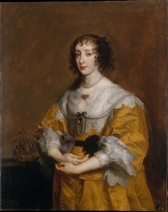 Queen Henrietta Maria by Anthony van Dyck