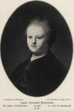 Rembrandt's sister (A.R. Jones)