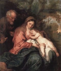 Rest on the Flight to Egypt by Anthony van Dyck