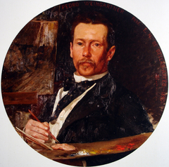Retrato do pintor Pedro Weingärtner by Henrique Bernardelli