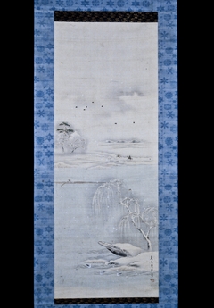 River View in Snow by Chōbunsai Eishi