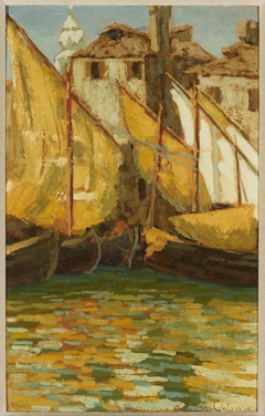 Sails in the sunshine – Chioggia by Jan Bohuszewicz