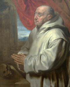 Saint Bruno praying by Anthony van Dyck