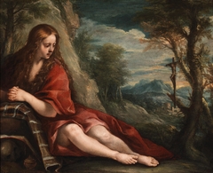 Saint Mary Magdalene in the Wilderness by Annibale Carracci