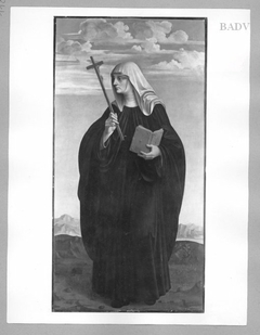 Sainte Claire (panneau supérieur du polyptyque «Crespi»)