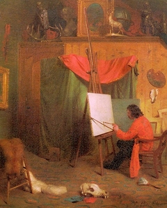 Self-Portrait in the Studio by William Holbrook Beard