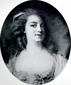 Self-portrait by Rosalie Filleul