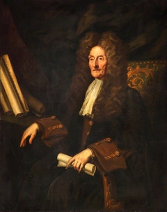 Sir Richard Onslow, 3rd Bt, 1st Baron Onslow (1654-1717), Speaker of the House of Commons, 1708 - 1710 by Anonymous