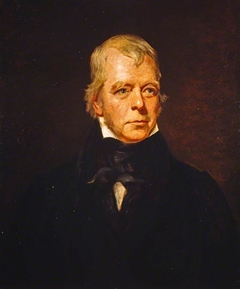Sir Walter Scott, 1771 - 1832. Novelist and poet by Colvin Smith