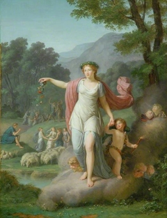 Spring (or Flora) Leading Cupid Back to Nature