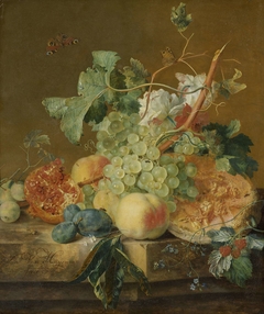 Still Life with Fruit by Jan van Huysum