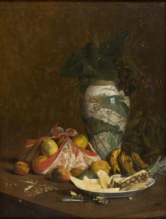 Still Life with Vase and Fruit by Pedro Alexandrino Borges